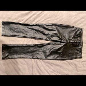 Leather pants